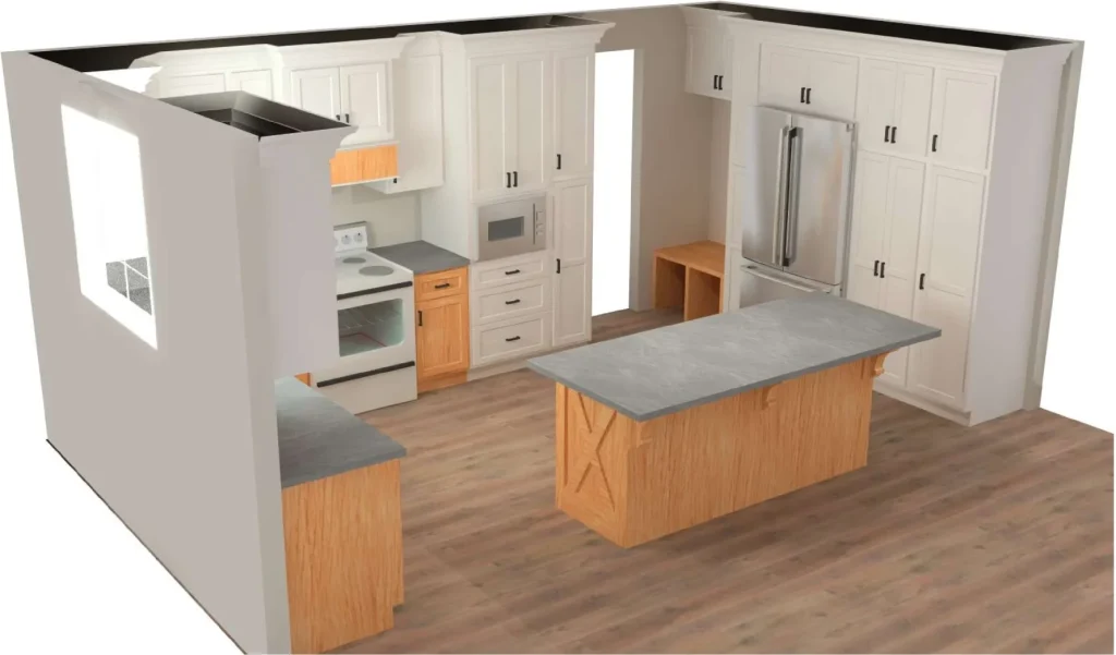 Kitchen Design Services in the Quad Cities - 3D Renderings and Plans ...